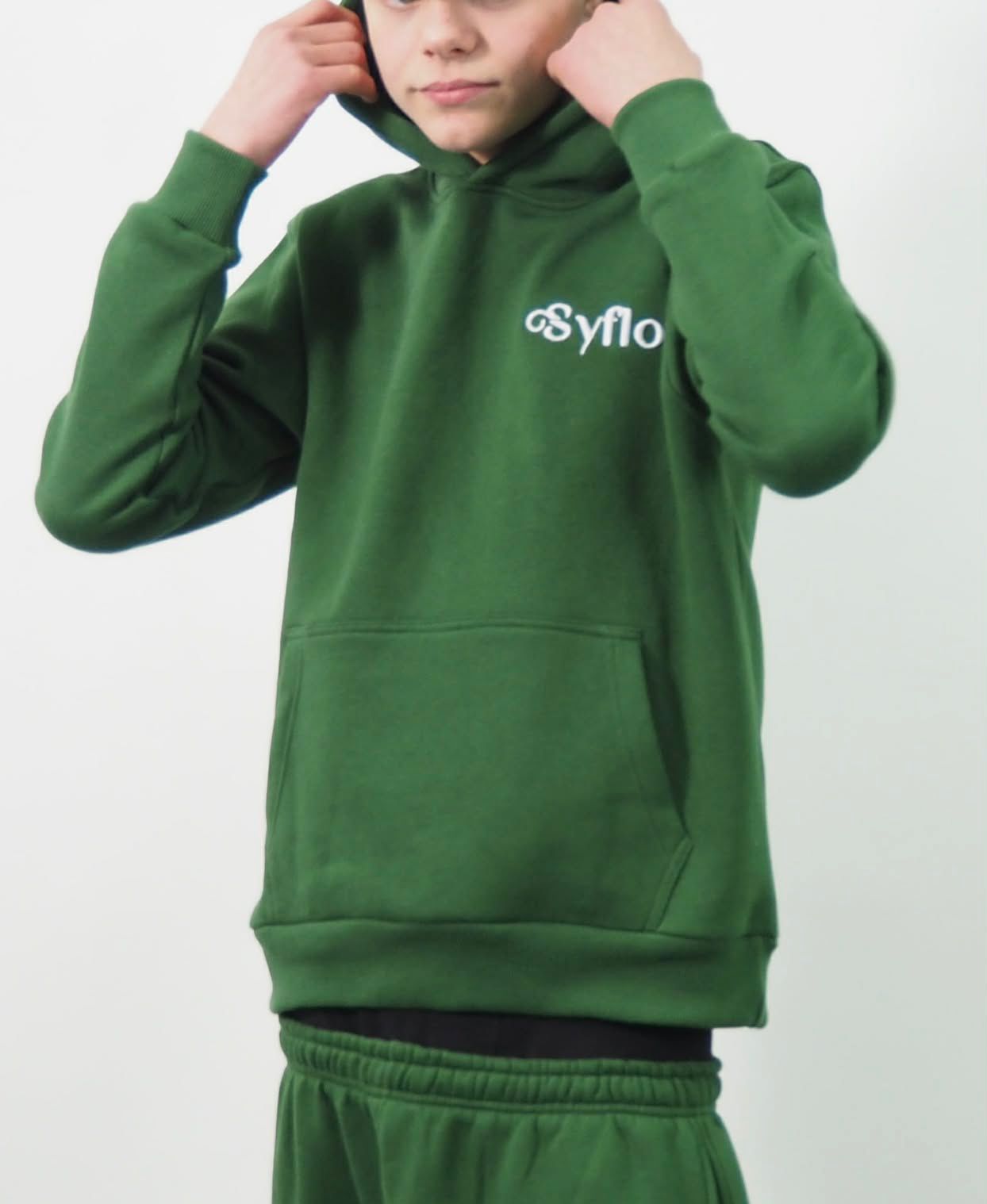 Syflox Classic Hoodie Green
